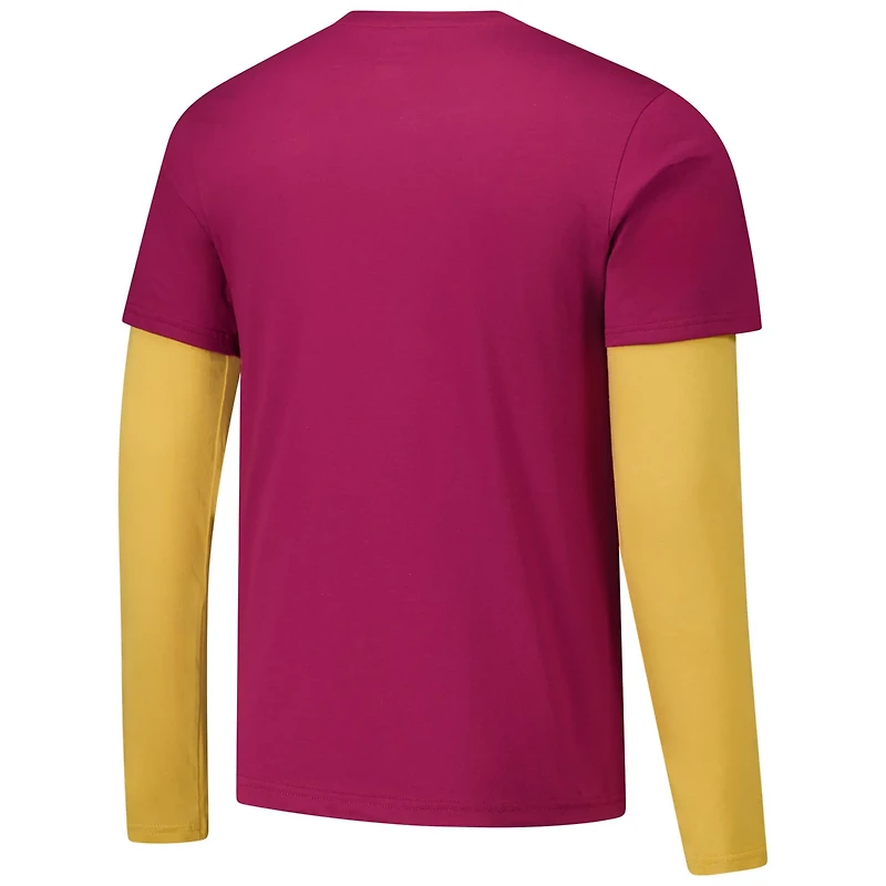 Unisex Stadium Essentials Cleveland Cavaliers Spectator Twofer Long Sleeve T-Shirt