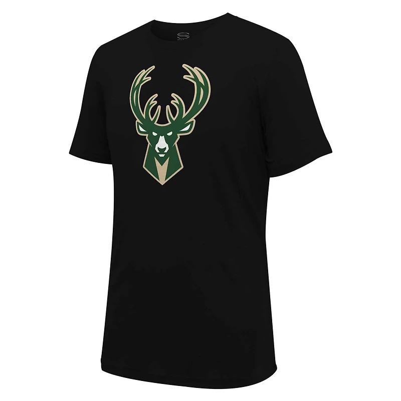 Unisex Stadium Essentials Milwaukee Bucks Primary Logo T-Shirt