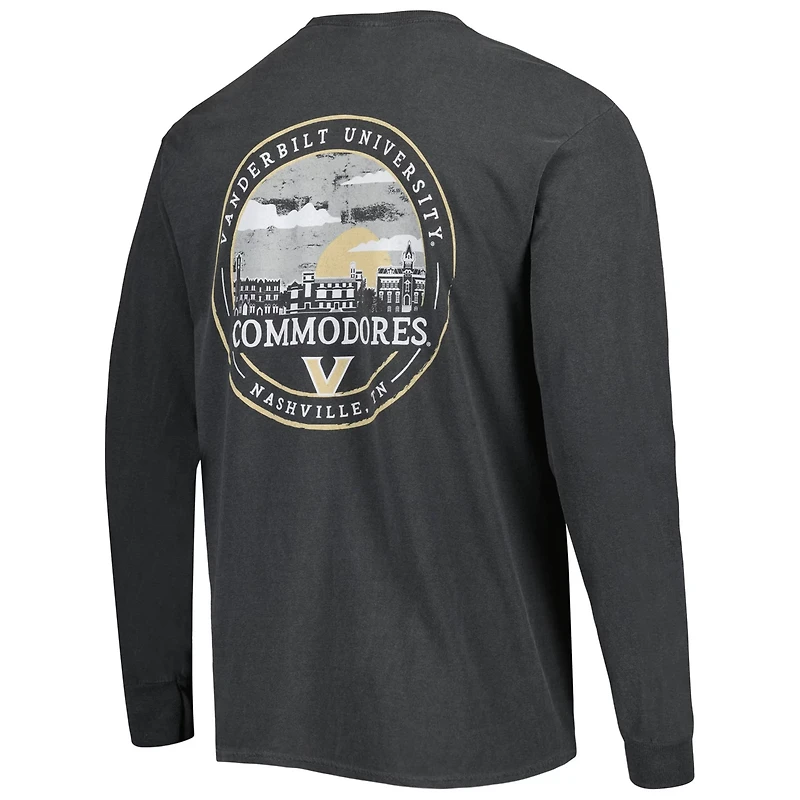 Vanderbilt Commodores Circle Campus Scene Long Sleeve T-Shirt