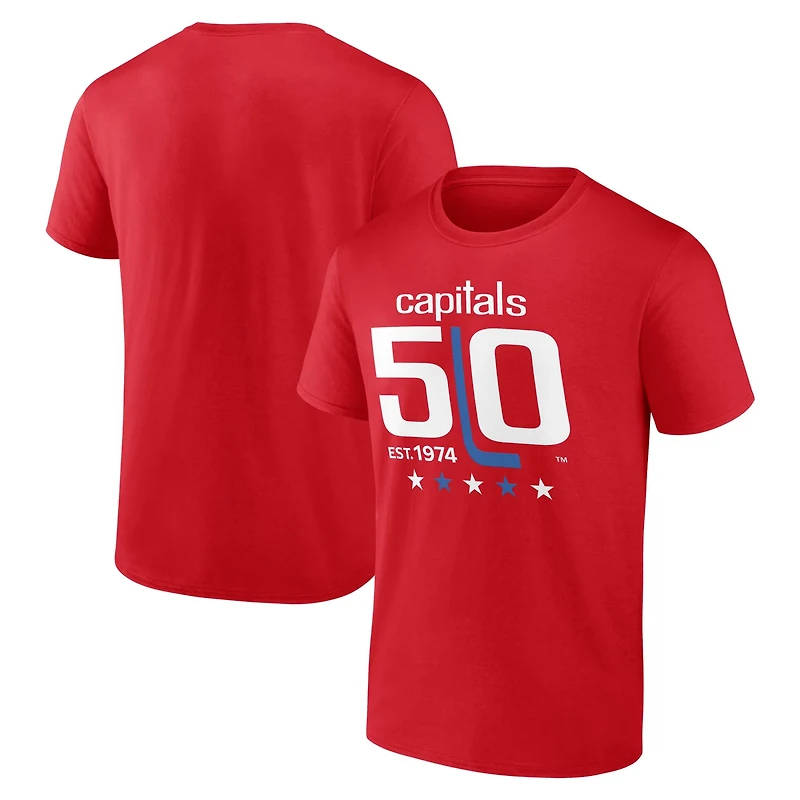 Washington Capitals 50th Anniversary T-Shirt