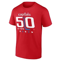 Washington Capitals 50th Anniversary T-Shirt