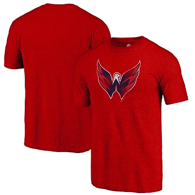 Washington Capitals Distressed Tri-Blend T-Shirt