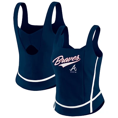 WEAR by Erin Andrews Atlanta Braves Square Neck Tank Top