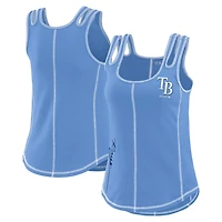 WEAR by Erin Andrews Light Tampa Bay Rays Contrast Stitch Tank Top