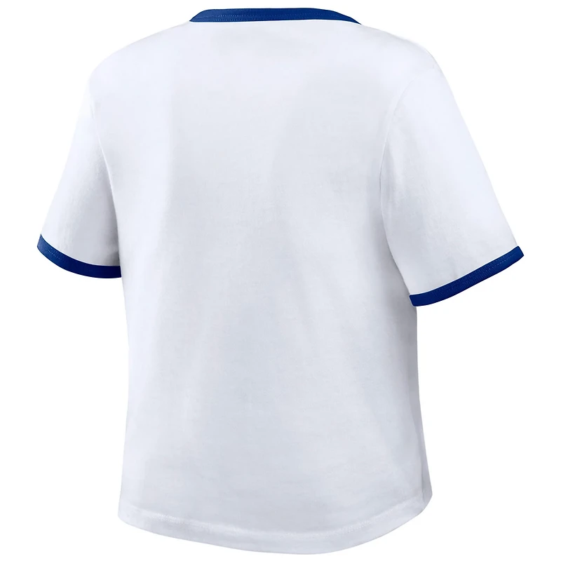 WEAR by Erin Andrews Los Angeles Dodgers Ringer Baby T-Shirt