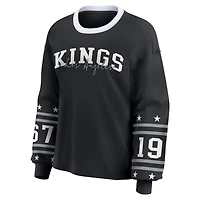 WEAR by Erin Andrews Los Angeles Kings Long-Sleeve Sport T-Shirt
