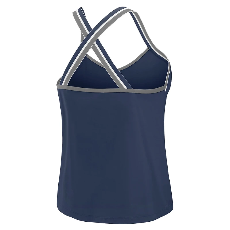 WEAR by Erin Andrews New York Yankees Cross Strap Tank Top