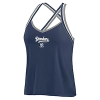 WEAR by Erin Andrews New York Yankees Cross Strap Tank Top