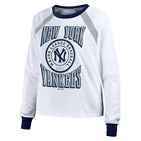 WEAR by Erin Andrews New York Yankees Raglan Long Sleeve T-Shirt