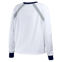 WEAR by Erin Andrews New York Yankees Raglan Long Sleeve T-Shirt