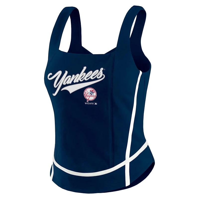 WEAR by Erin Andrews New York Yankees Square Neck Tank Top