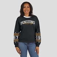 WEAR by Erin Andrews Pittsburgh Penguins Long-Sleeve Sport T-Shirt