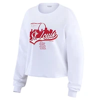 WEAR by Erin Andrews St Louis Cardinals Domestic Postcard Long Sleeve T-Shirt
