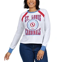 WEAR by Erin Andrews St Louis Cardinals Raglan Long Sleeve T-Shirt