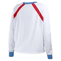 WEAR by Erin Andrews St Louis Cardinals Raglan Long Sleeve T-Shirt