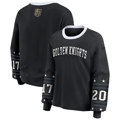 WEAR by Erin Andrews Vegas Golden Knights Long-Sleeve Sport T-Shirt