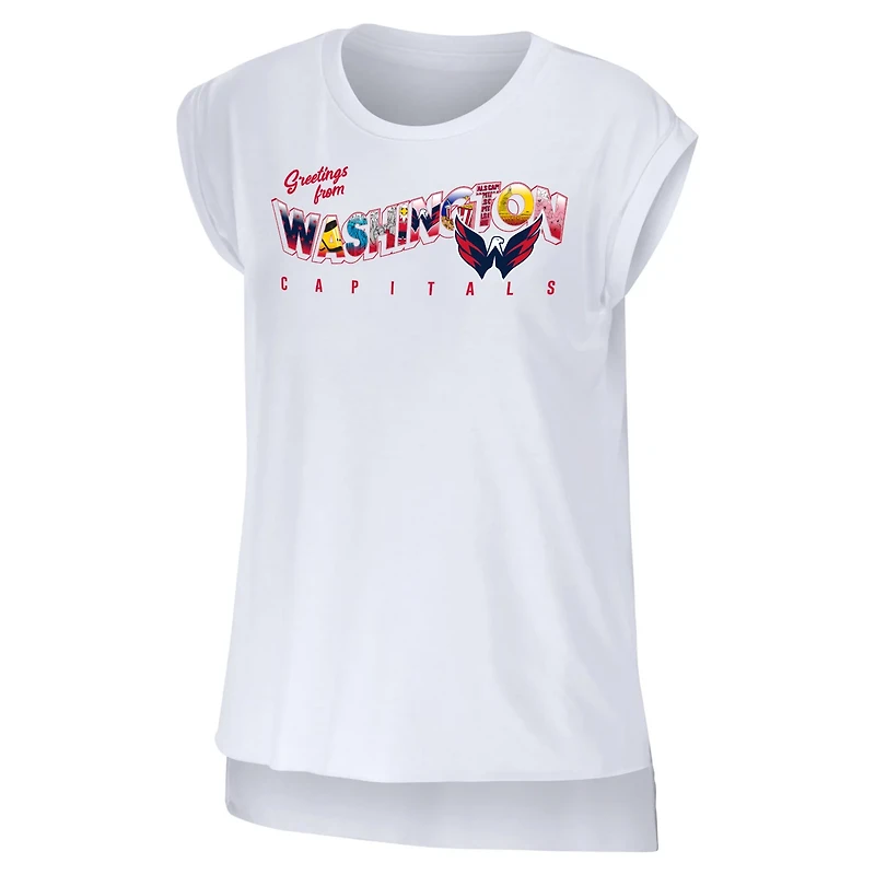 WEAR by Erin Andrews Washington Capitals Greetings From Muscle T-Shirt