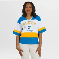 WEAR by Erin Andrews White St Louis s Jersey Style Tee