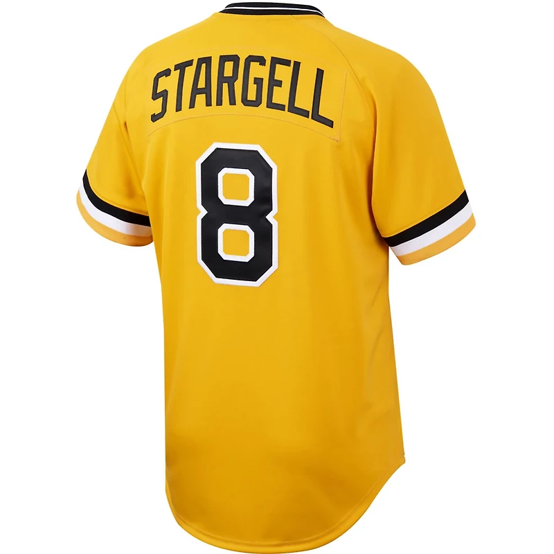 Willie Stargell Pittsburgh Pirates Mitchell  Ness Cooperstown Collection Authentic Jersey -