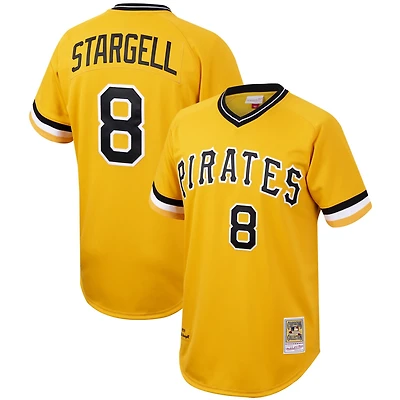 Willie Stargell Pittsburgh Pirates Mitchell  Ness Cooperstown Collection Authentic Jersey -