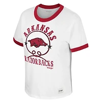 Wrangler Women's University of Arkansas Freehand Short Sleeve Shirt