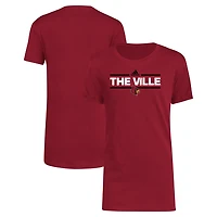 Youth adidas Louisville Cardinals Basic Dassler T-Shirt