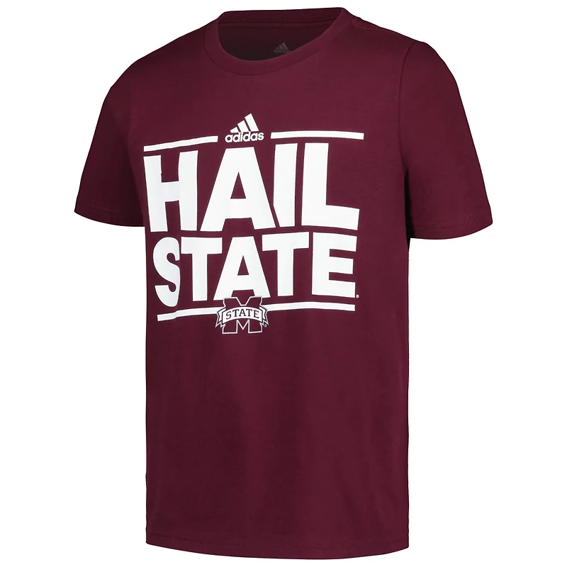 Youth adidas Mississippi State Bulldogs Slogan Dazzler T-Shirt
