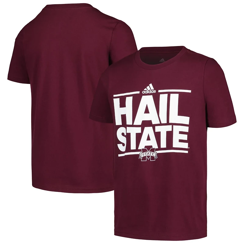 Youth adidas Mississippi State Bulldogs Slogan Dazzler T-Shirt