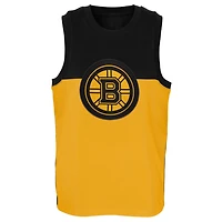 Youth Black Boston Bruins Revitalize Tank Top