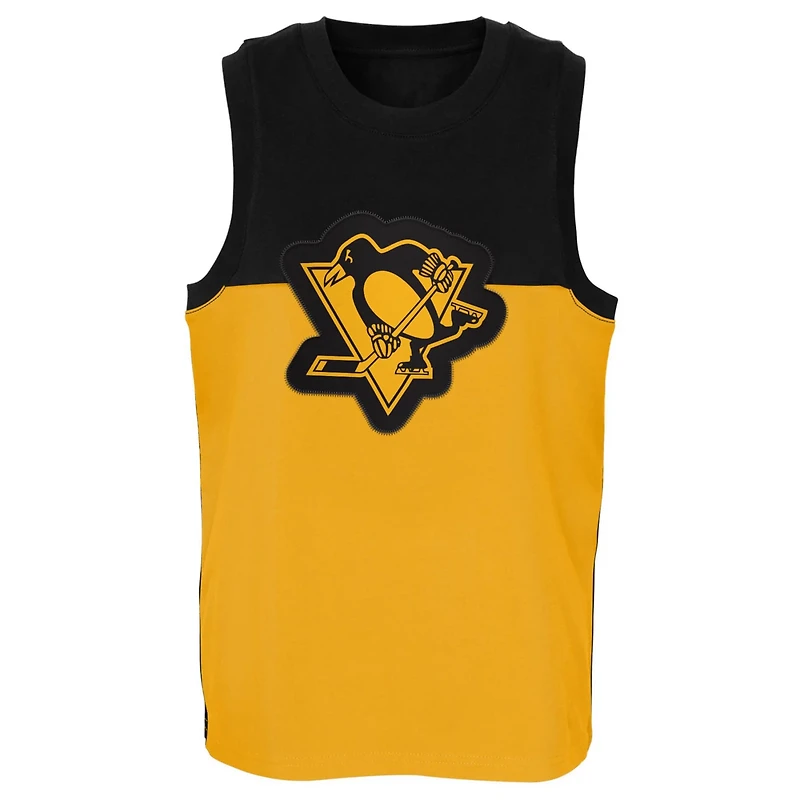 Youth Black Pittsburgh Penguins Revitalize Tank Top
