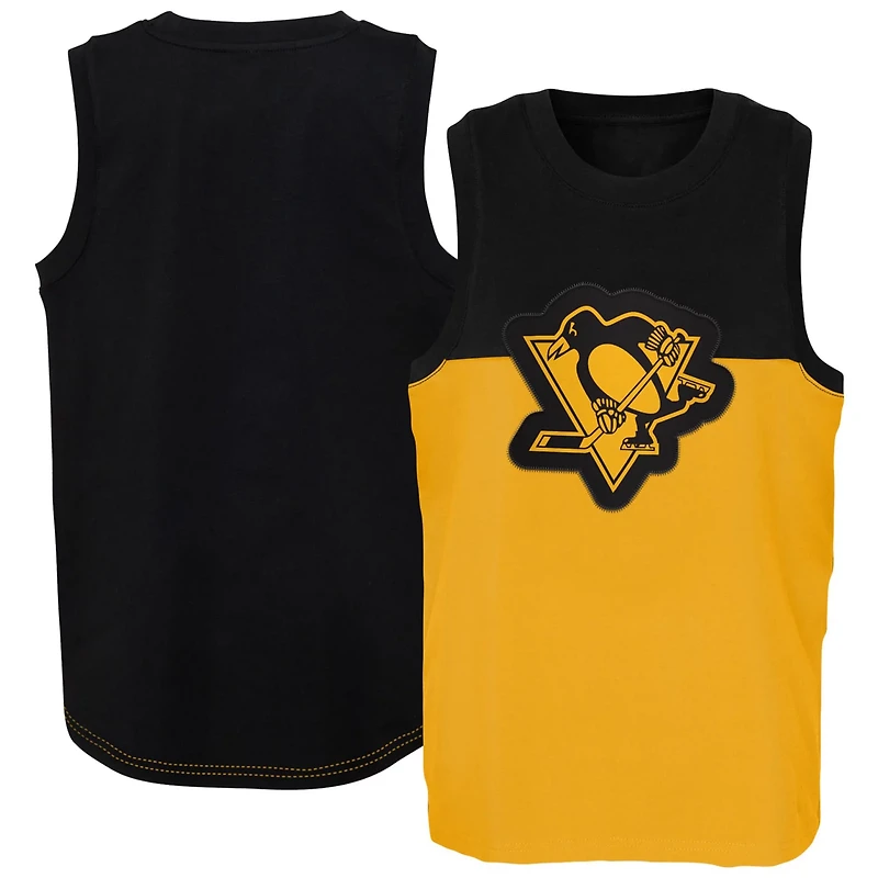 Youth Black Pittsburgh Penguins Revitalize Tank Top