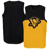 Youth Black Pittsburgh Penguins Revitalize Tank Top