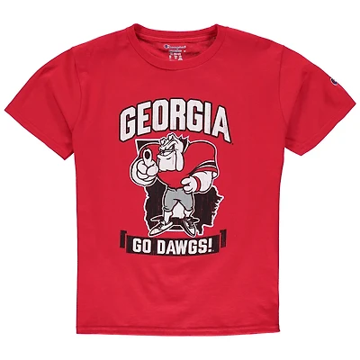 Youth Champion Georgia Bulldogs Strong Mascot T-Shirt