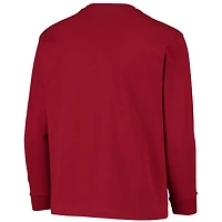 Youth Champion Indiana Hoosiers Lockup Long Sleeve T-Shirt