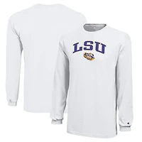 Youth Champion LSU Tigers Arch Over Logo Long Sleeve T-Shirt