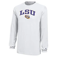Youth Champion LSU Tigers Arch Over Logo Long Sleeve T-Shirt