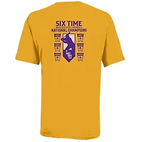 Youth Champion LSU Tigers Six-Time Baseball National Champions T-Shirt