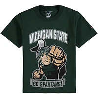 Youth Champion Michigan State Spartans Strong Mascot T-Shirt