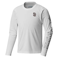 Youth Columbia San Diego Padres Terminal Tackle Long Sleeve T-Shirt