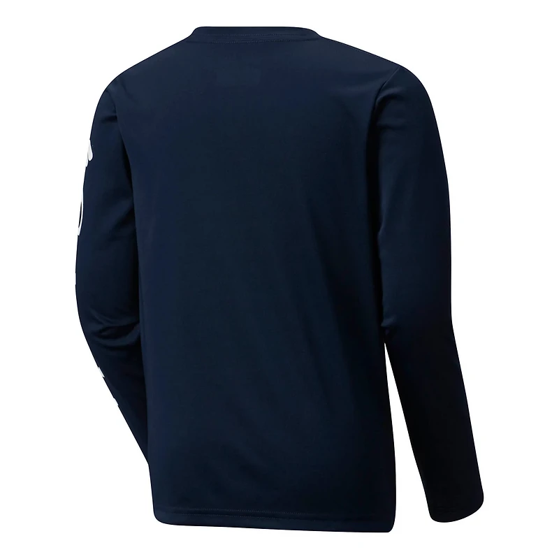 Youth Columbia Seattle Mariners Terminal Tackle Long Sleeve T-Shirt