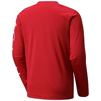 Youth Columbia St Louis Cardinals Terminal Tackle Long Sleeve T-Shirt