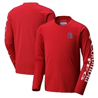 Youth Columbia St Louis Cardinals Terminal Tackle Long Sleeve T-Shirt