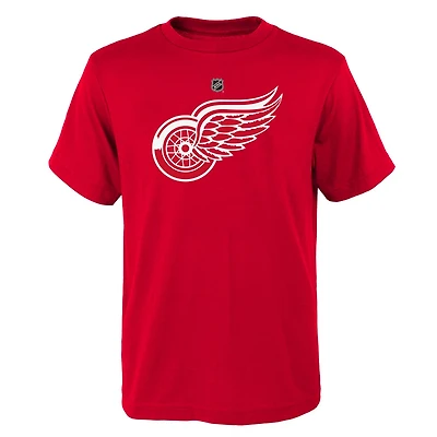 Youth Detroit Wings Primary Logo T-Shirt