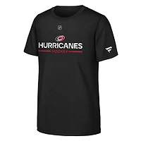 Youth Fanatics Carolina Hurricanes Authentic Pro Wordmark T-Shirt