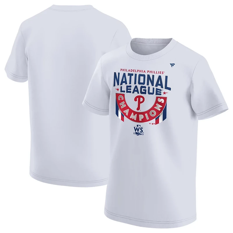 Youth Fanatics Philadelphia Phillies 2022 National League Champions Locker Room T-Shirt