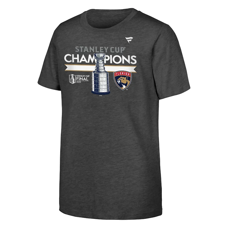 Youth Florida Panthers 2024 Stanley Cup Champions Locker Room T-Shirt