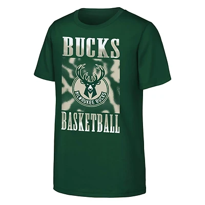 Youth Hunter Milwaukee Bucks Garage Hero T-Shirt