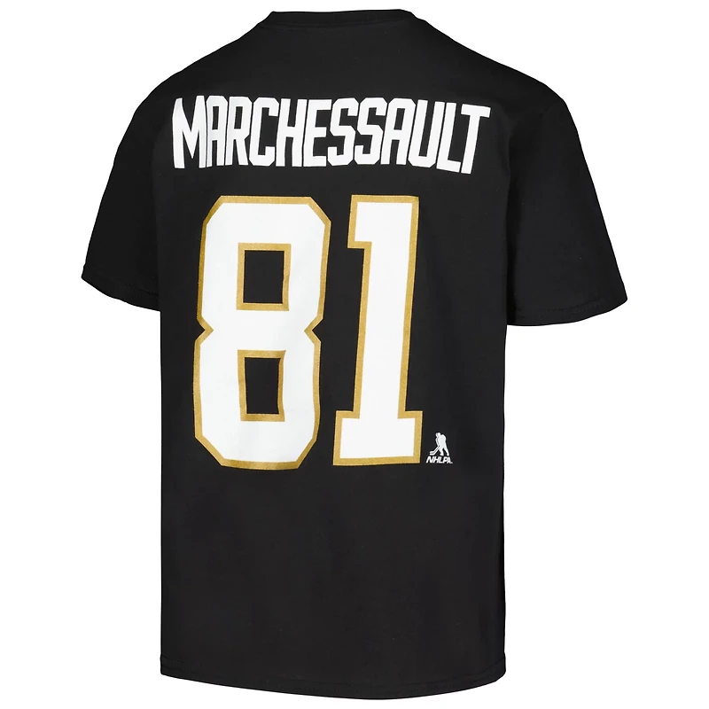 Youth Jonathan Marchessault Vegas Golden Knights Player Name Number T-Shirt