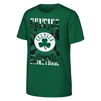 Youth Kelly Boston Celtics Garage Hero T-Shirt