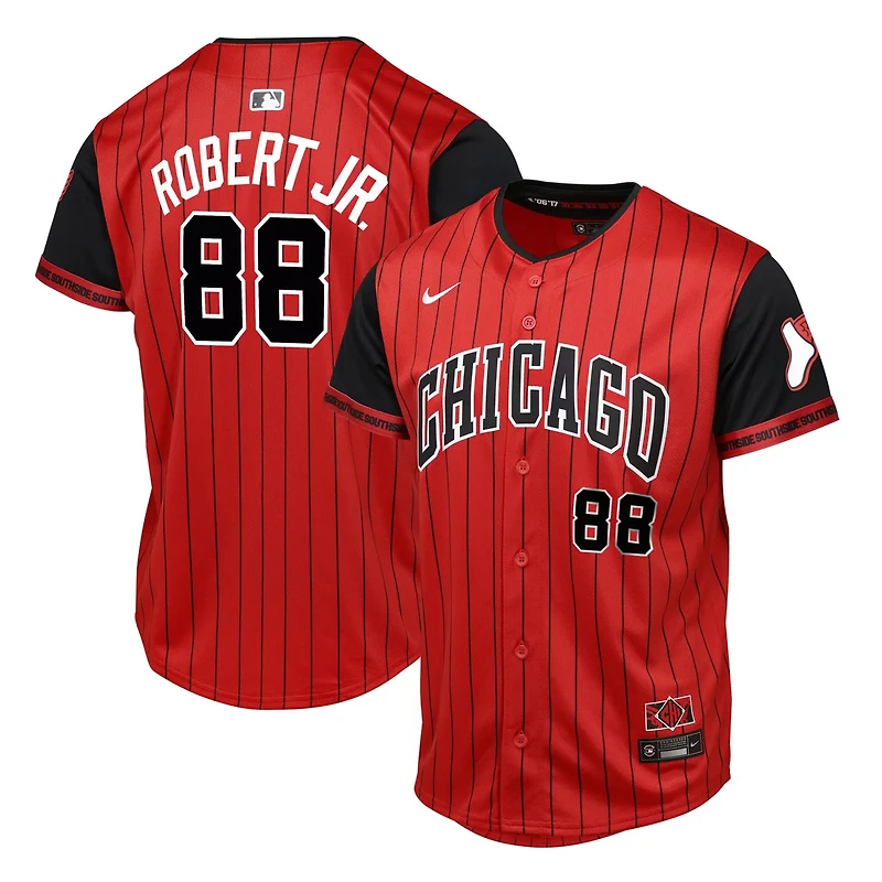 Youth Luis Robert Jr Black Chicago White Sox 2025 City Connect Limited Player Jersey